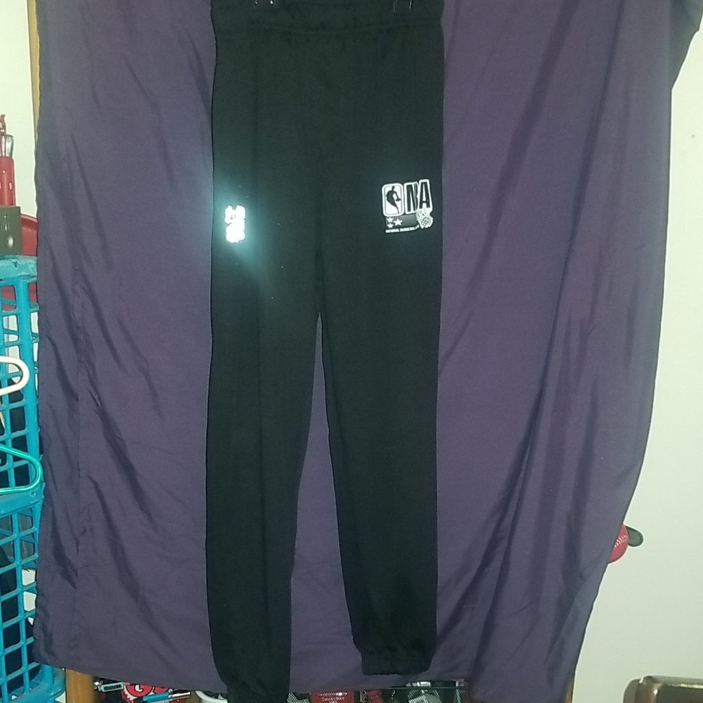 NBA Black Athletic Pants